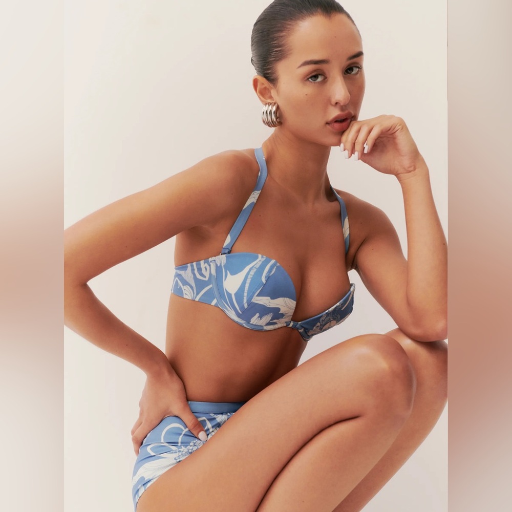 Reformation Lago Bikini Top NWT